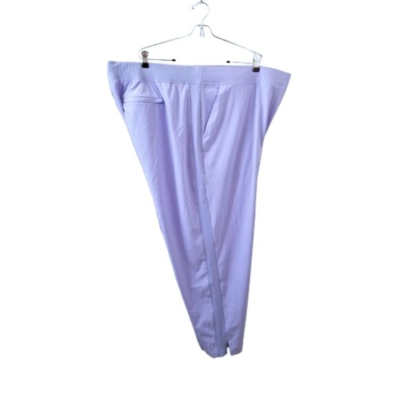 NWT ATHLETA Women's Brooklyn Ankle Pant Victorian Periwinkle Blue Plus Sz 24 - Picture 4 of 9